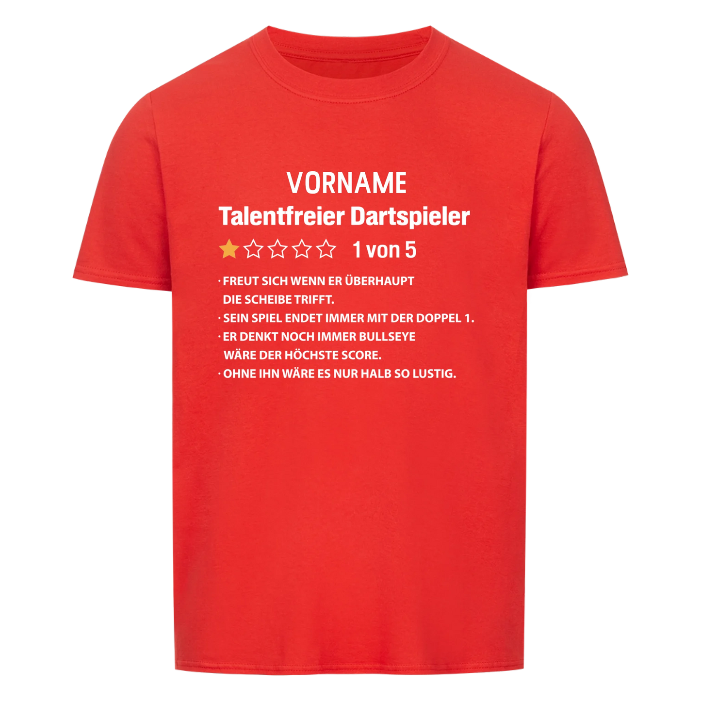 Talentfreier Dartspieler (Personalisierbar) | Shirt