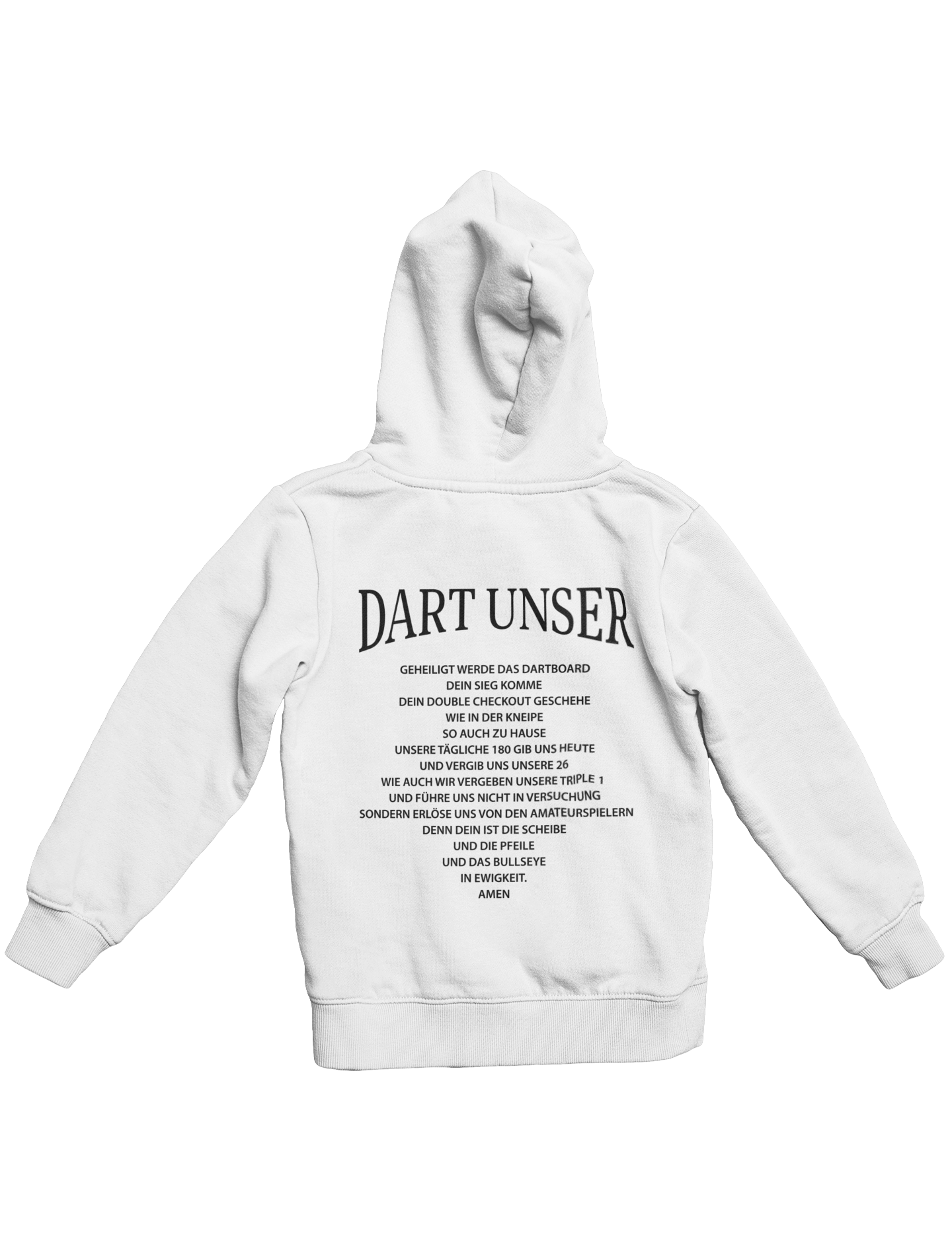 Dart unser Rückenaufdruck | Hoodie