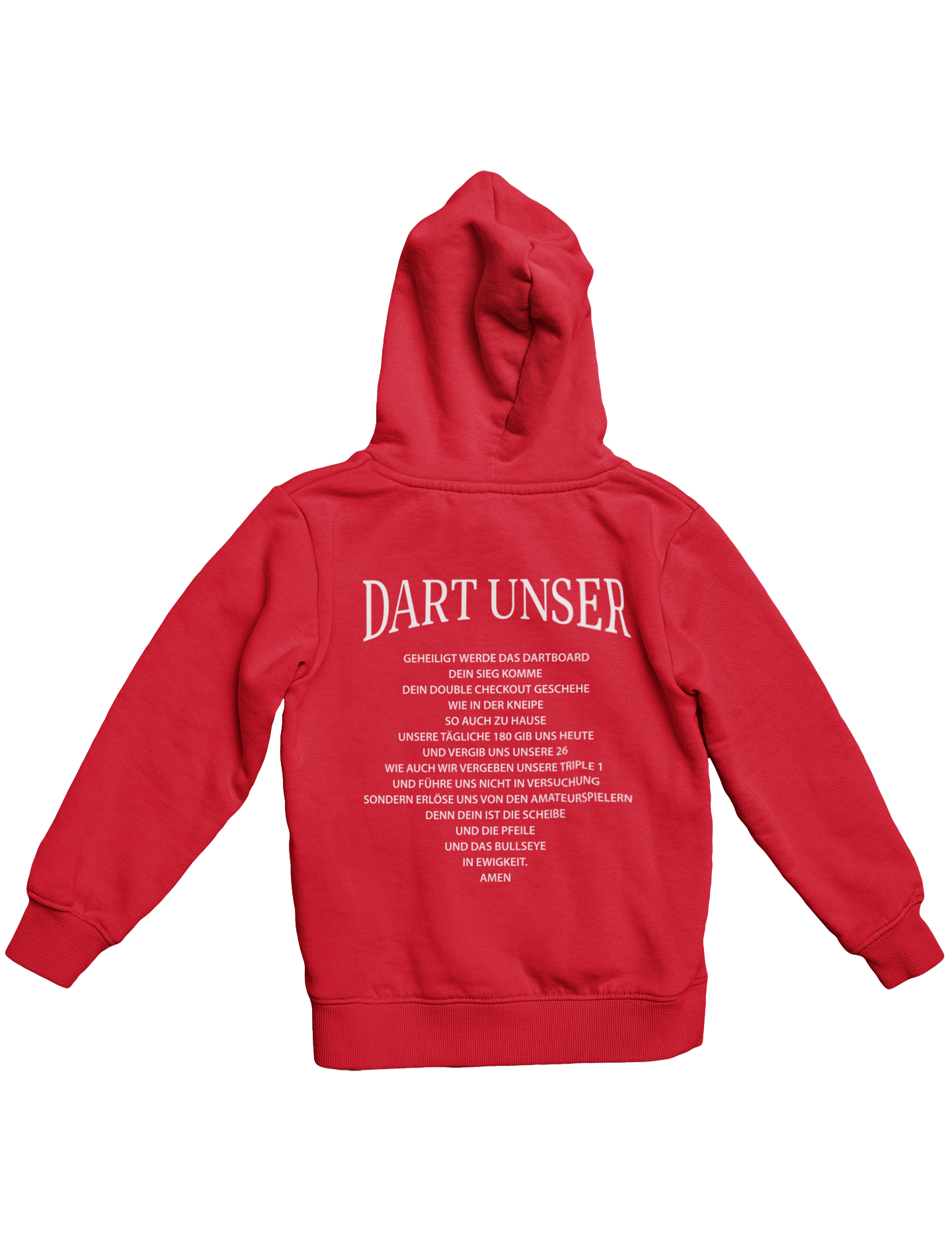 Dart unser Rückenaufdruck | Hoodie