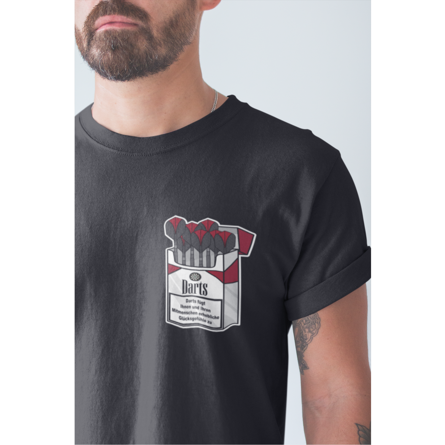 Zigarettenschachtel Brustaufdruck | Shirt