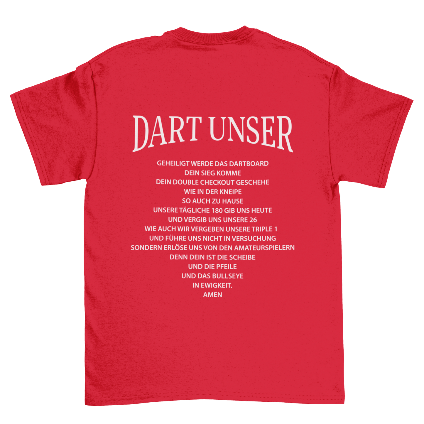 Dart Unser Rückenaufdruck | Shirt