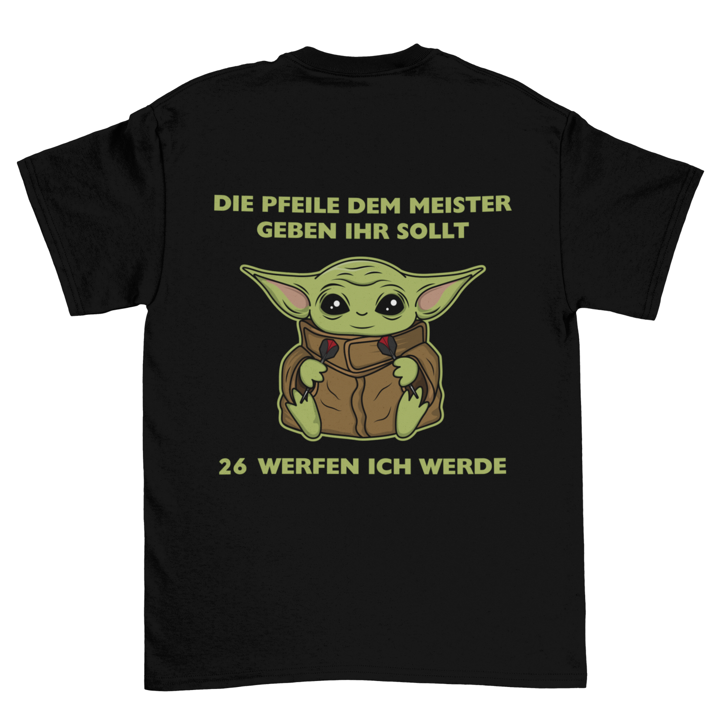 Yoda 26 Rückenaufdruck | Shirt