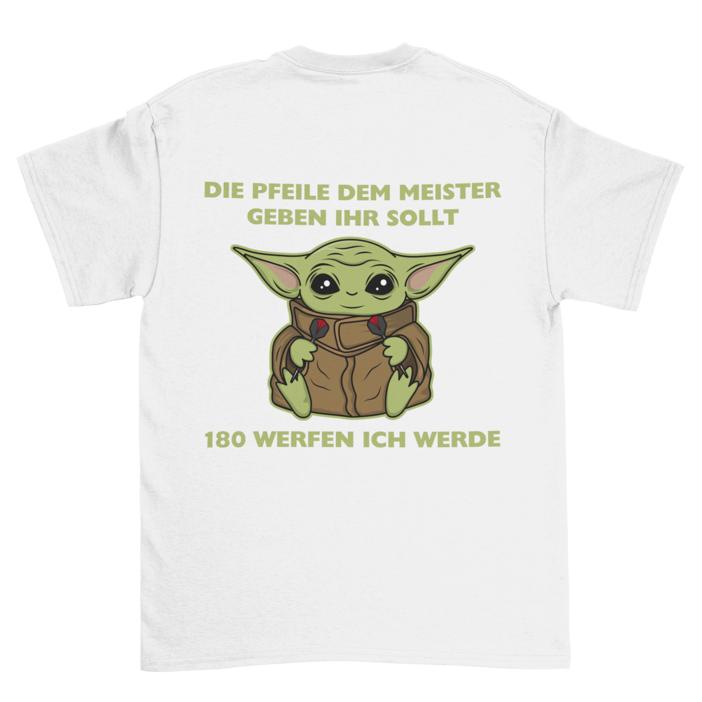 Yoda Meister Rückenaufdruck | Shirt