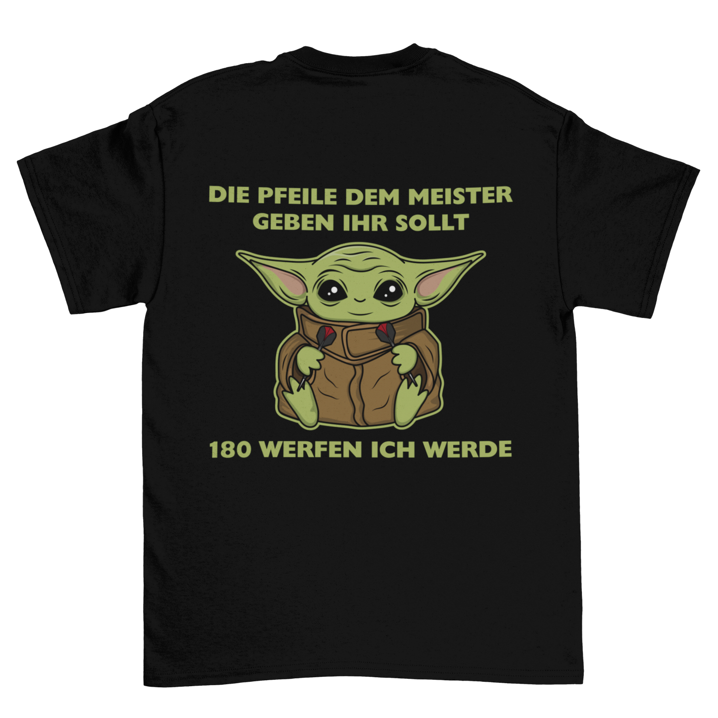 Yoda Meister Rückenaufdruck | Shirt