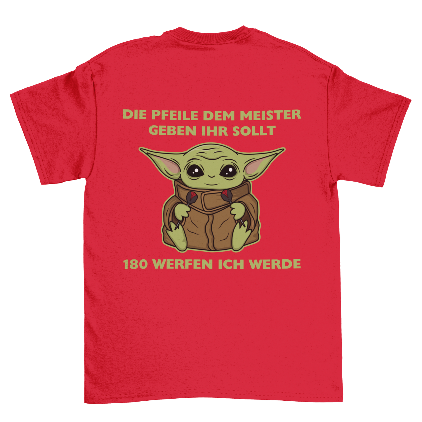Yoda Meister Rückenaufdruck | Shirt