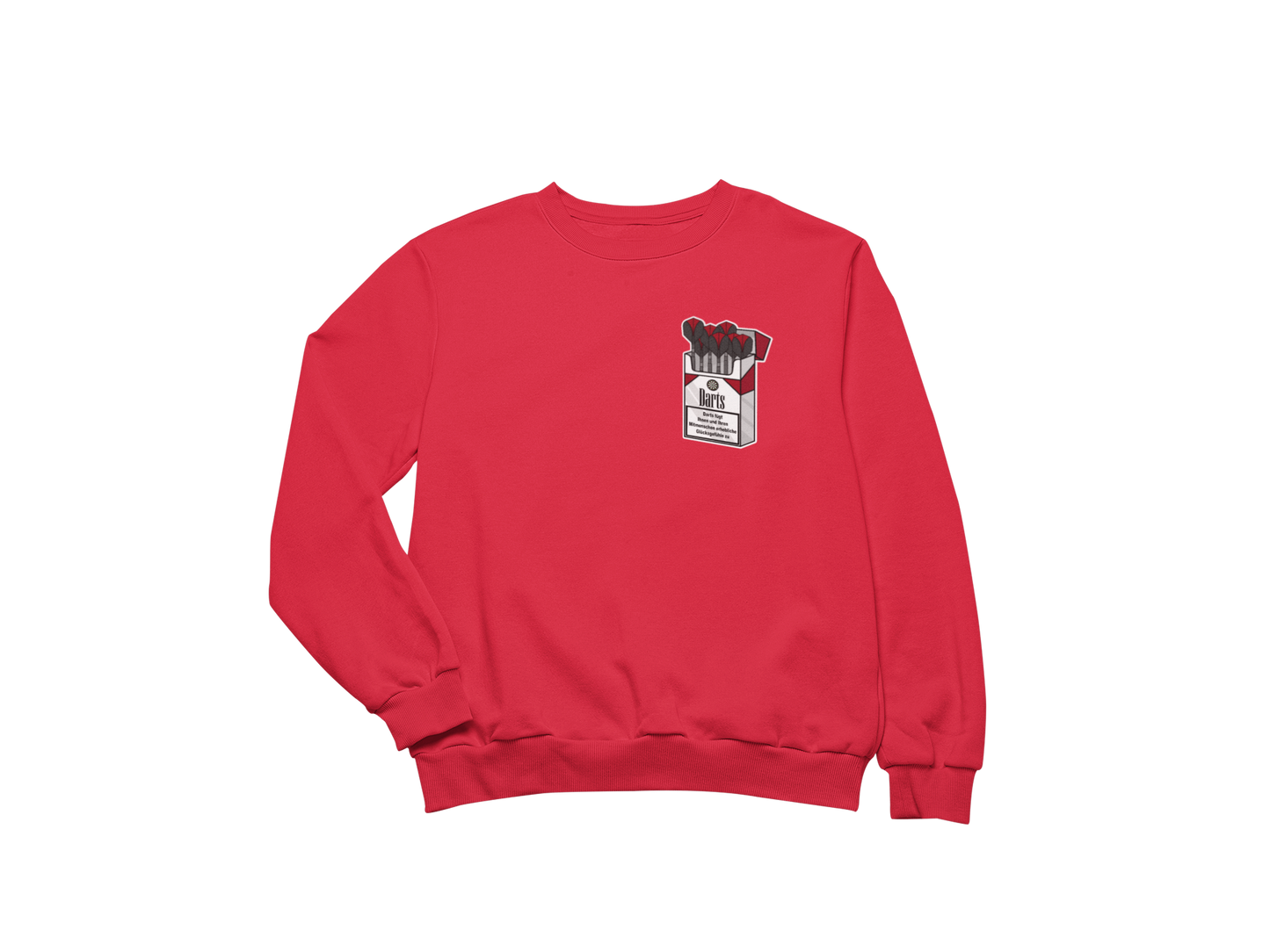 Zigarettenschachtel Brustaufdruck | Sweatshirt