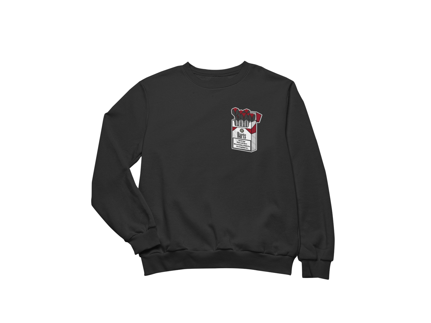 Zigarettenschachtel Brustaufdruck | Sweatshirt