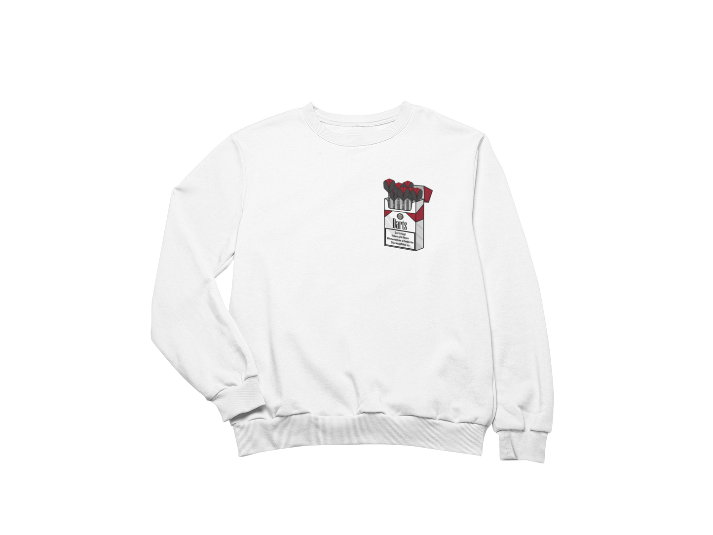 Zigarettenschachtel Brustaufdruck | Sweatshirt