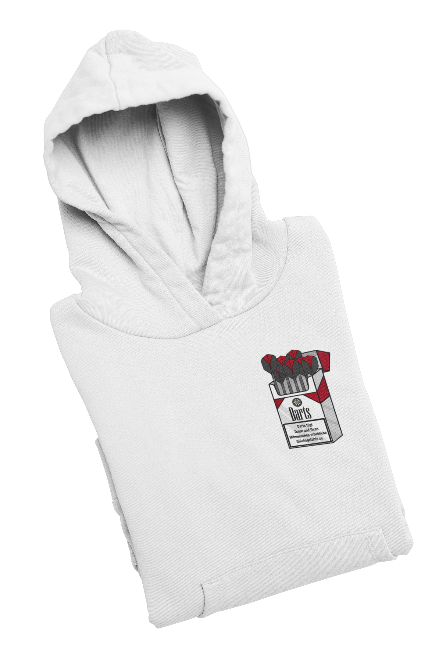 Zigarettenschachtel Brustaufdruck | Hoodie