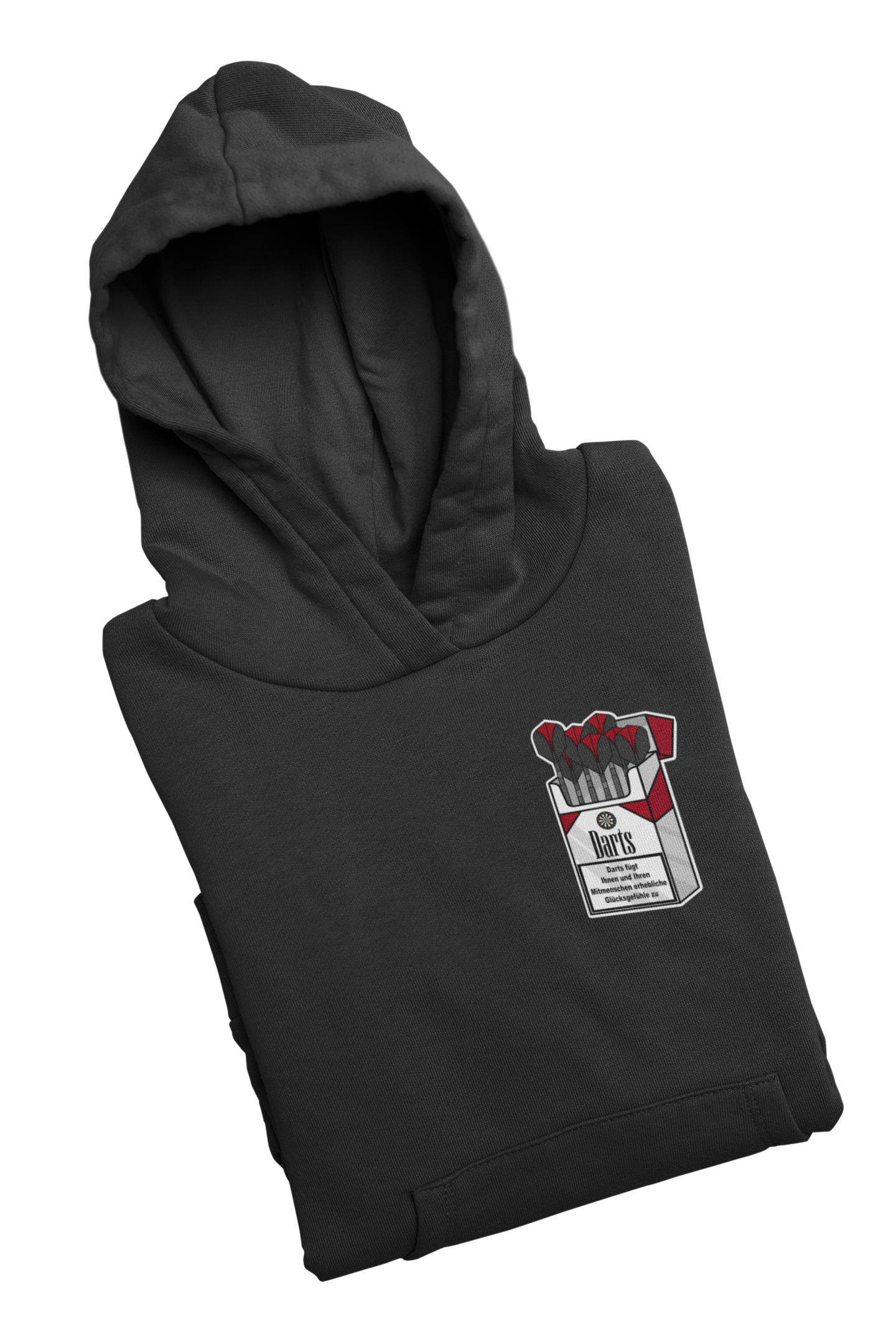 Zigarettenschachtel Brustaufdruck | Hoodie