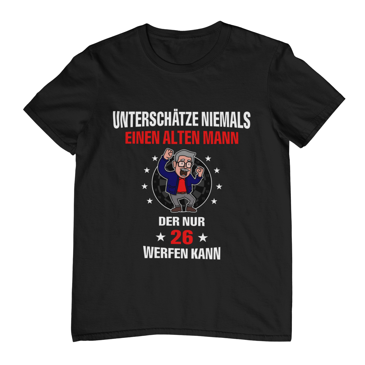 Unterschätze niemals alten Mann | Shirt