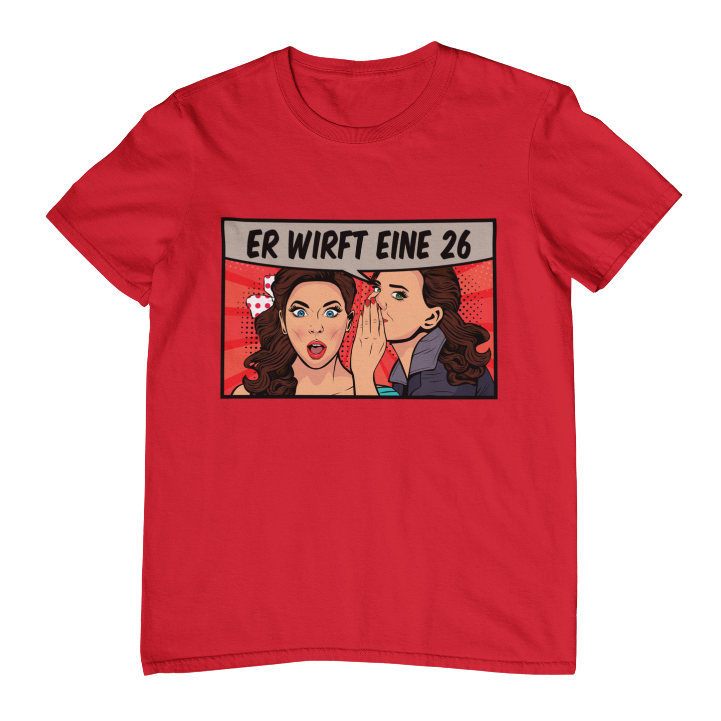 Er wirft eine 26 | Shirt