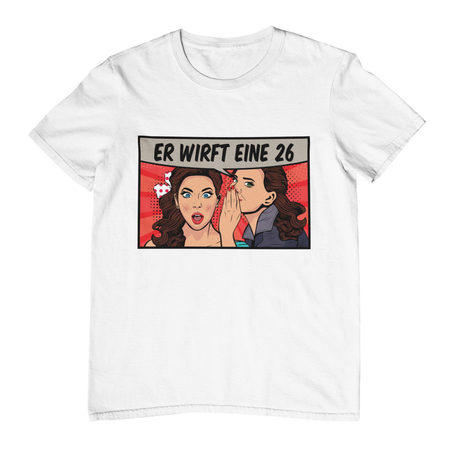 Er wirft eine 26 | Shirt