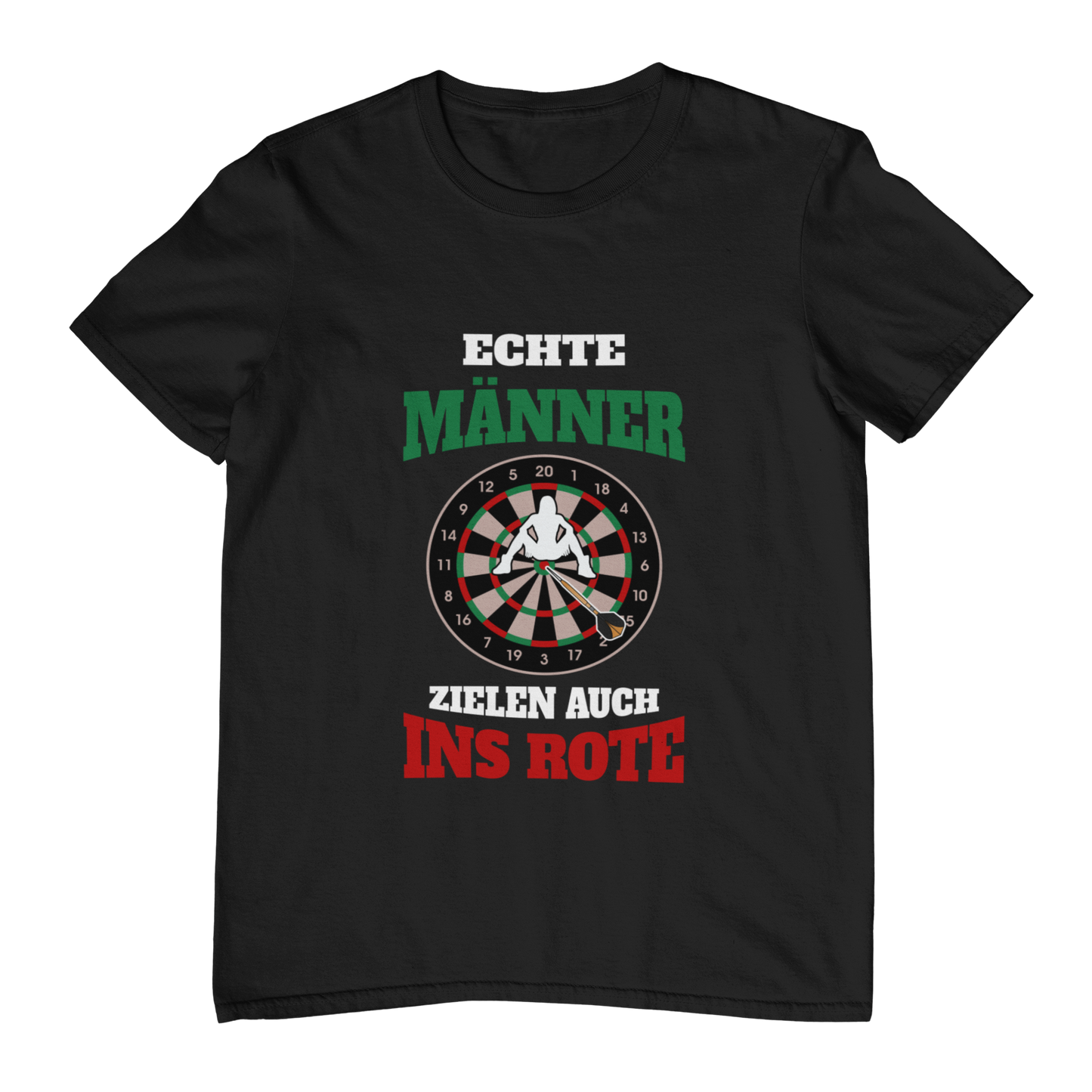 Männer zielen ins Rote | Shirt