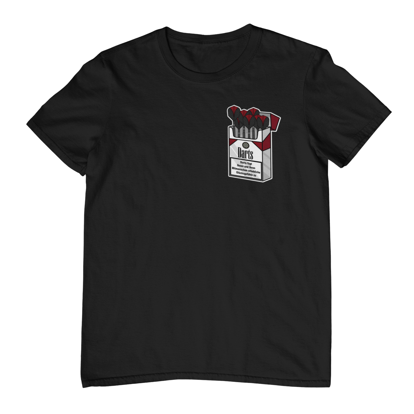 Zigarettenschachtel Brustaufdruck | Shirt