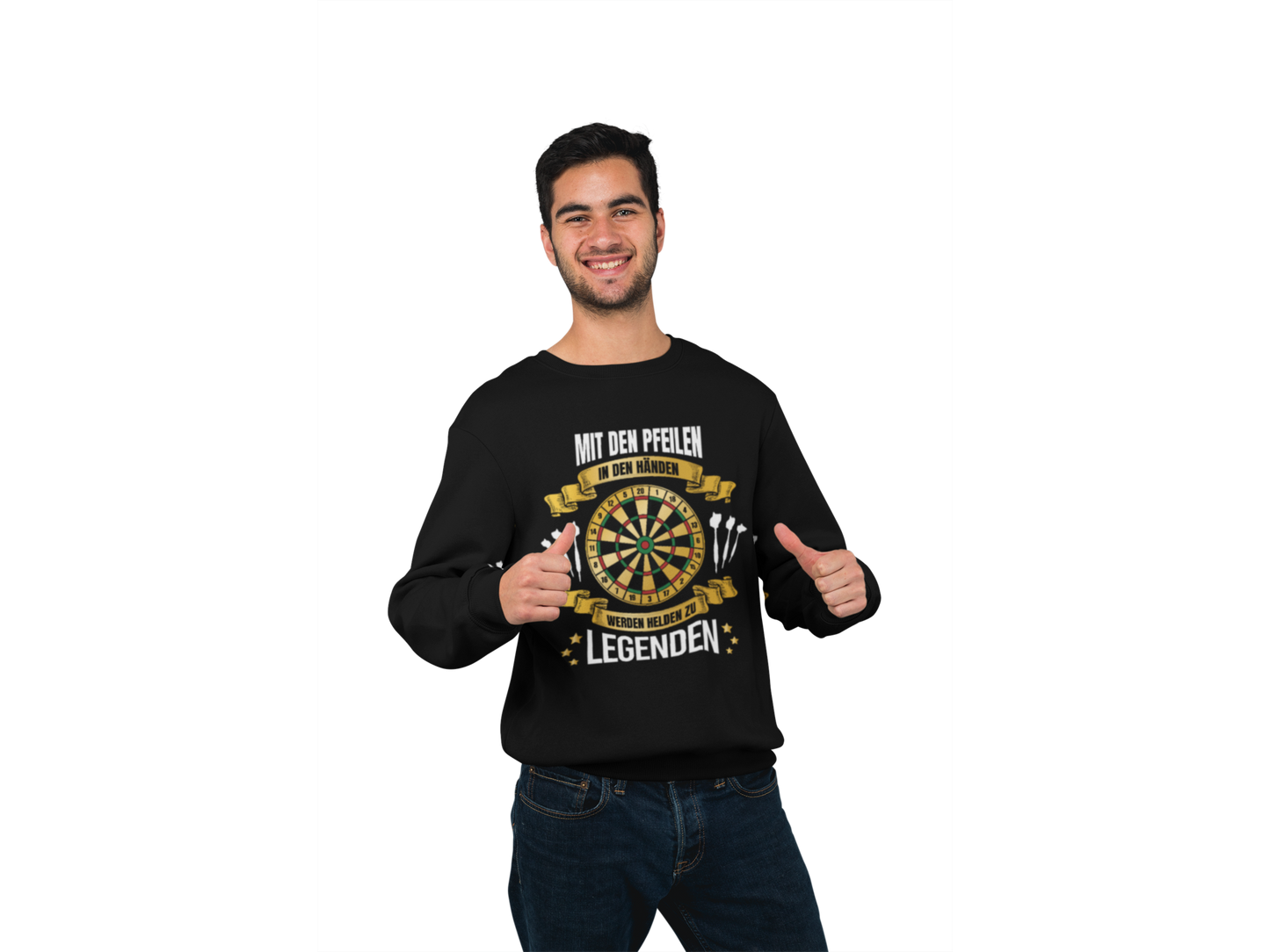 Pfeile in Hände | Sweatshirt