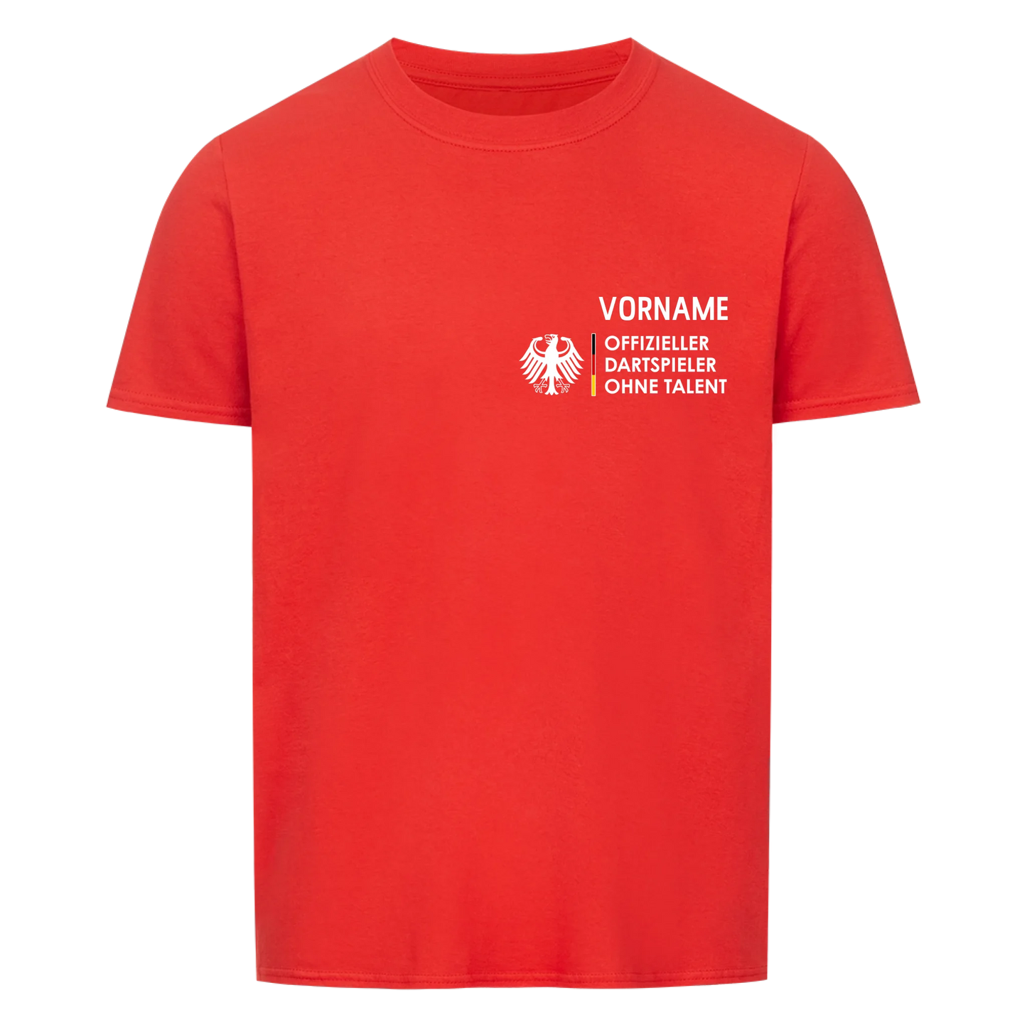 Ohne Talent (Personalisierbar) Brustaufdruck | Shirt