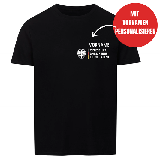 Ohne Talent (Personalisierbar) Brustaufdruck | Shirt