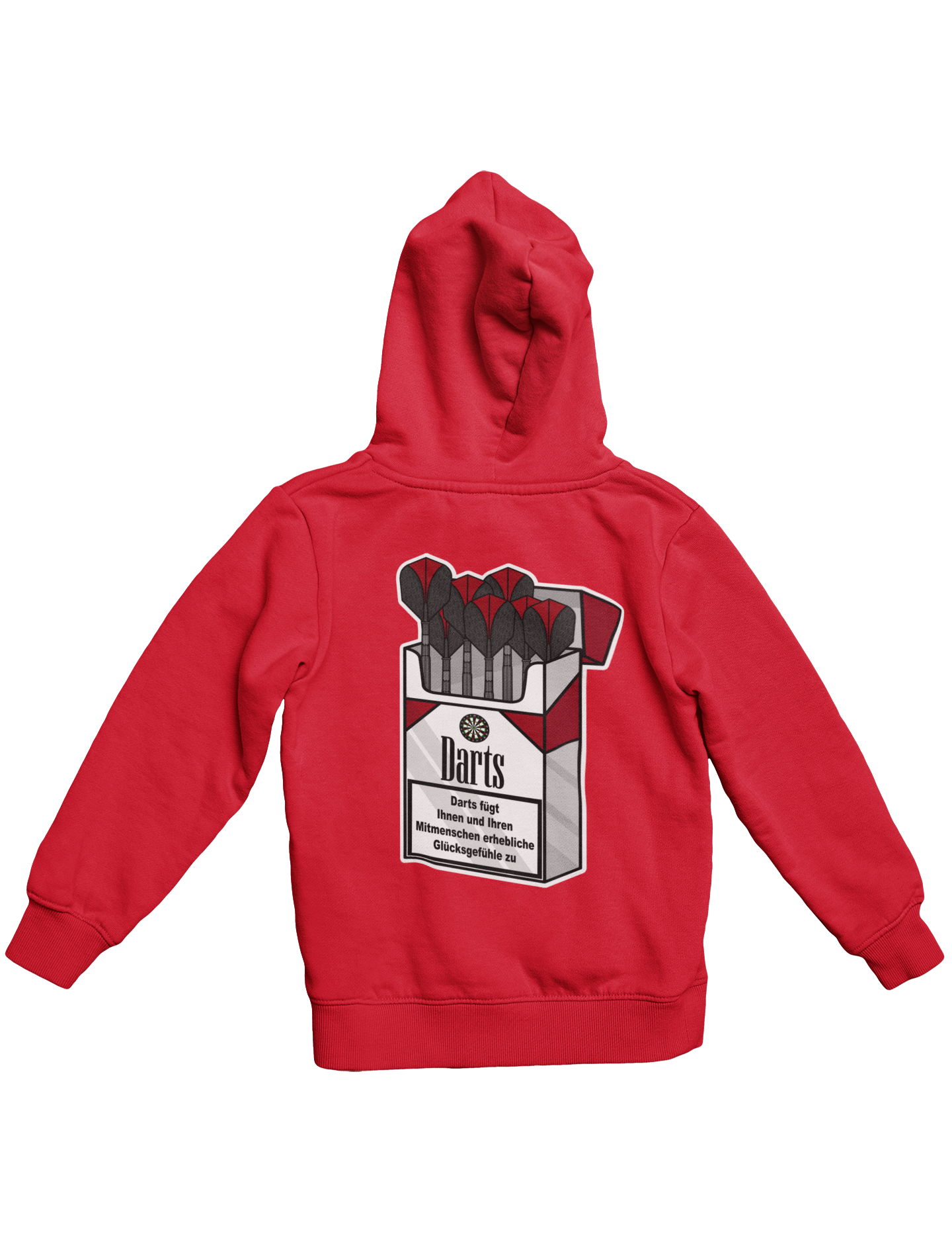 Zigarettenschachtel - Hoodie (Backprint / Rückenaufdruck)