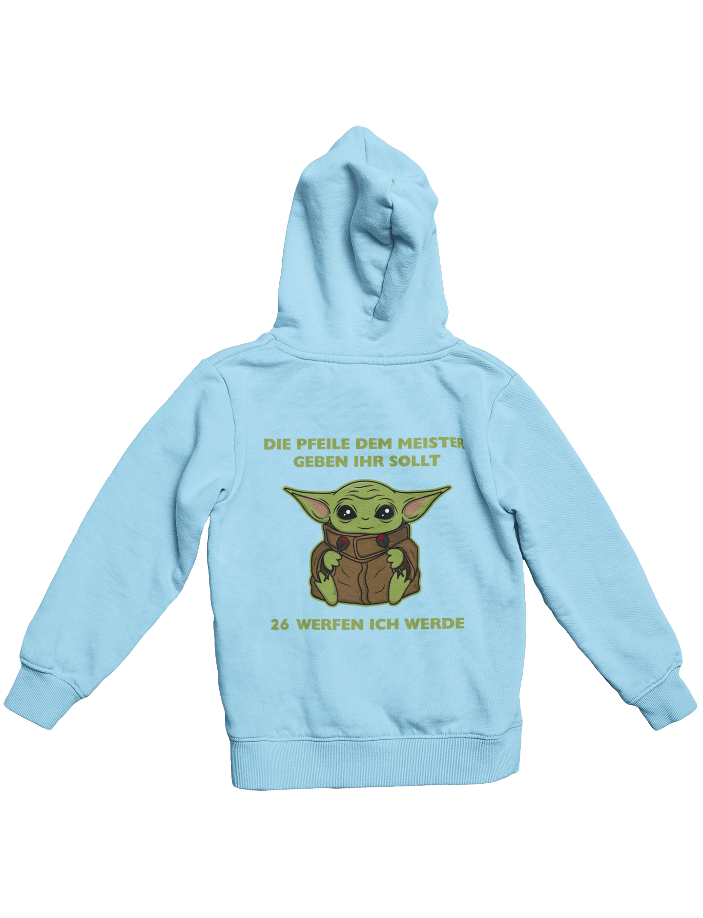 Yoda Meister 26 - Hoodie (Backprint / Rückenaufdruck)