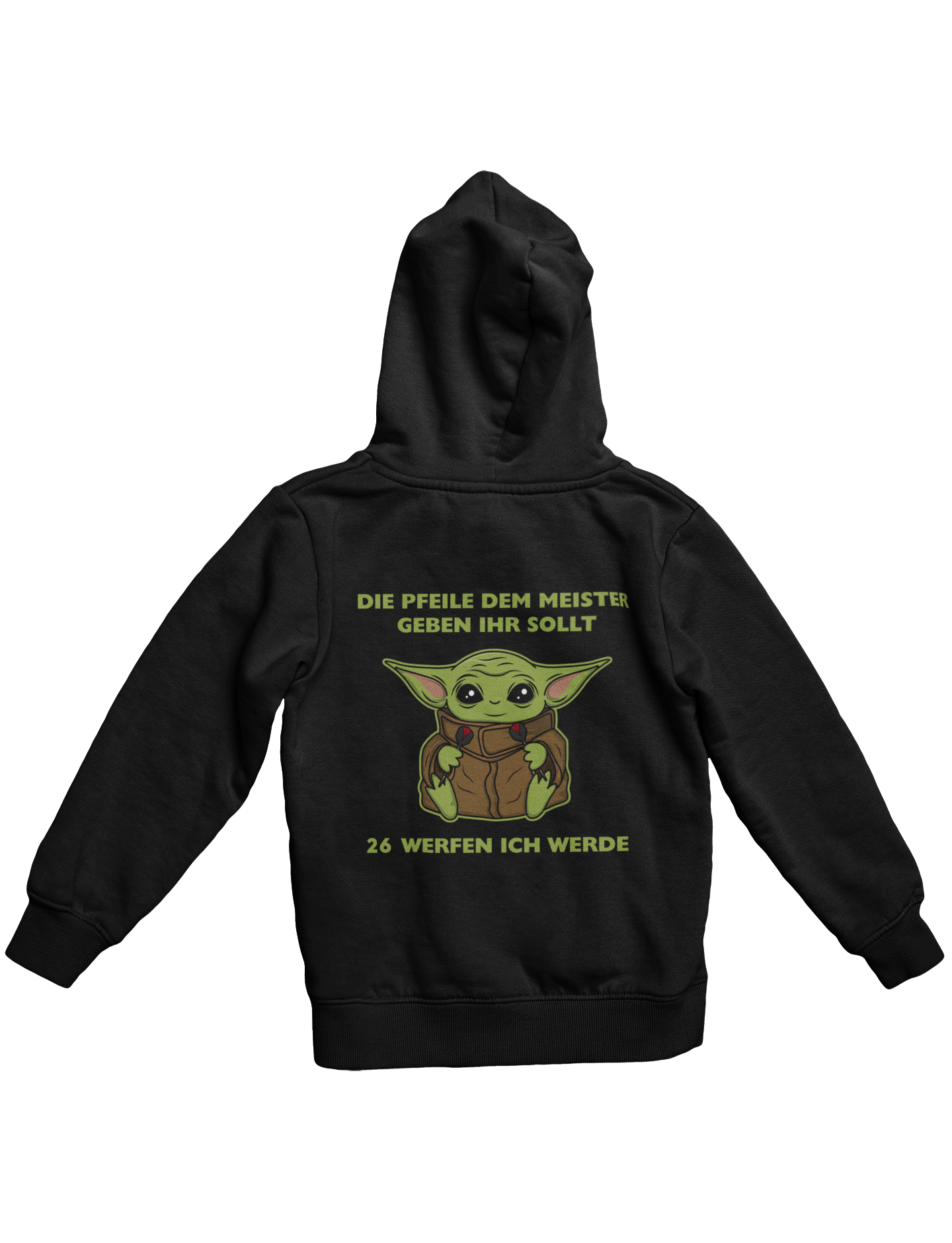 Yoda Meister 26 - Hoodie (Backprint / Rückenaufdruck)