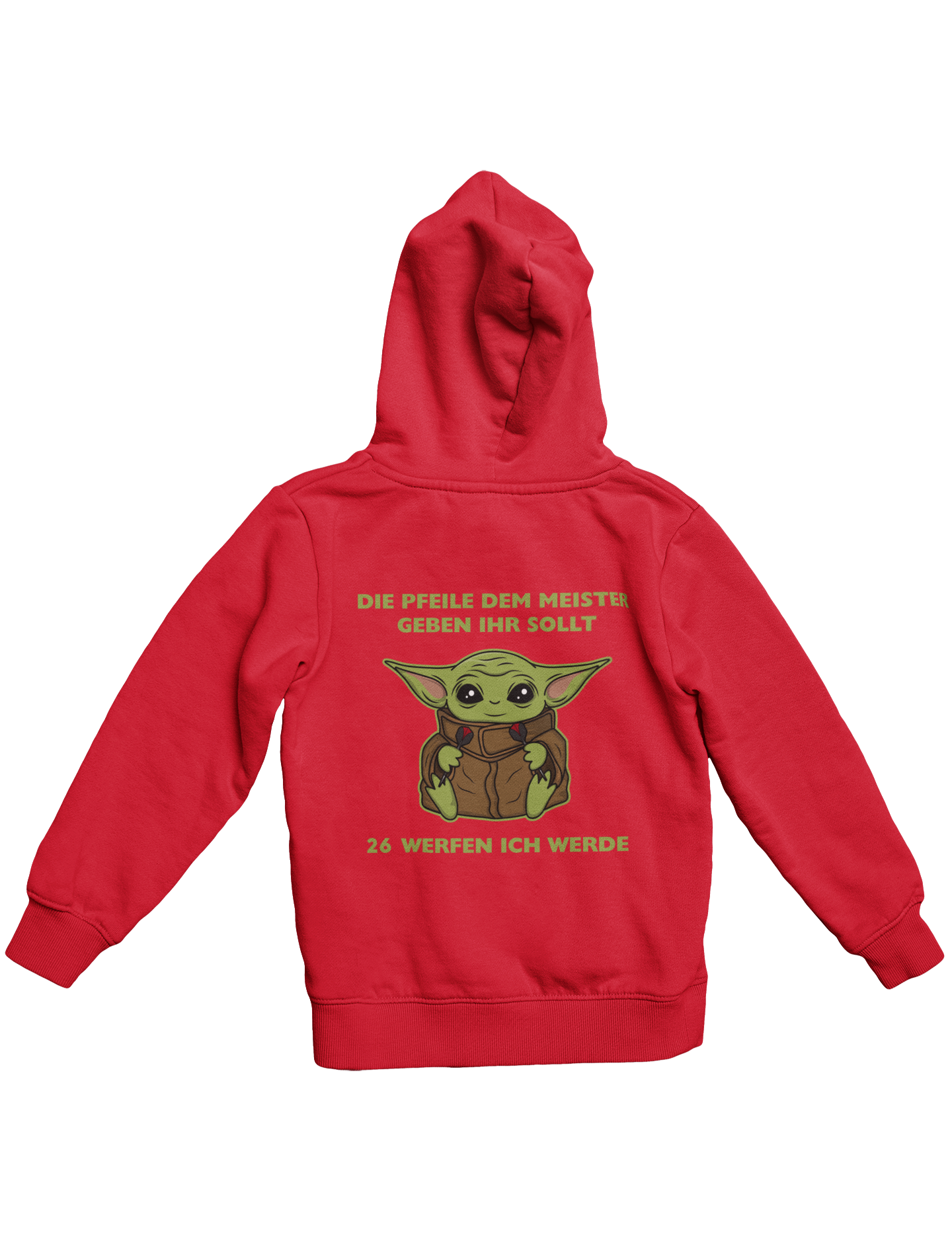 Yoda Meister 26 - Hoodie (Backprint / Rückenaufdruck)