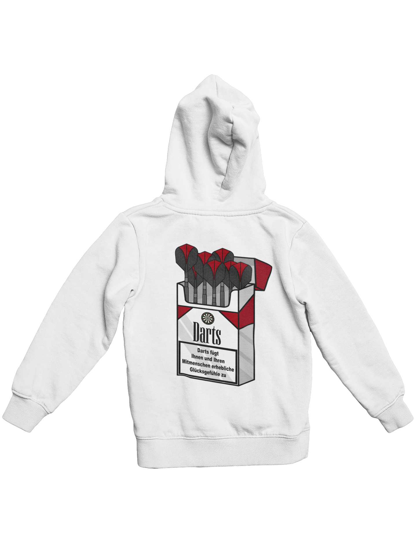 Zigarettenschachtel - Hoodie (Backprint / Rückenaufdruck)