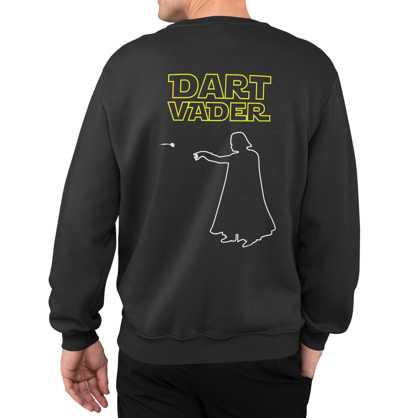 Dart Vader - Sweatshirt (Backprint / Rückenaufdruck)