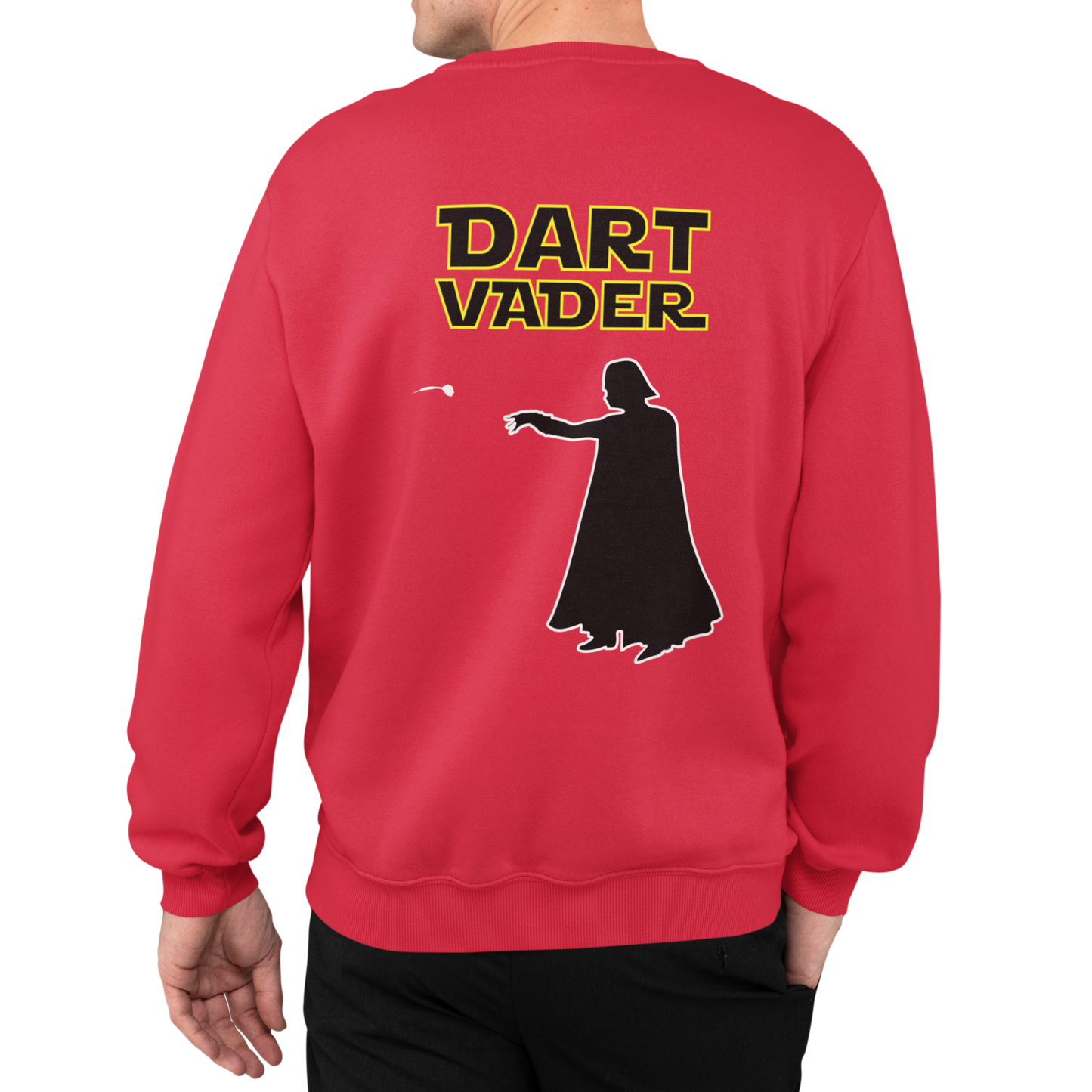 Dart Vader - Sweatshirt (Backprint / Rückenaufdruck)