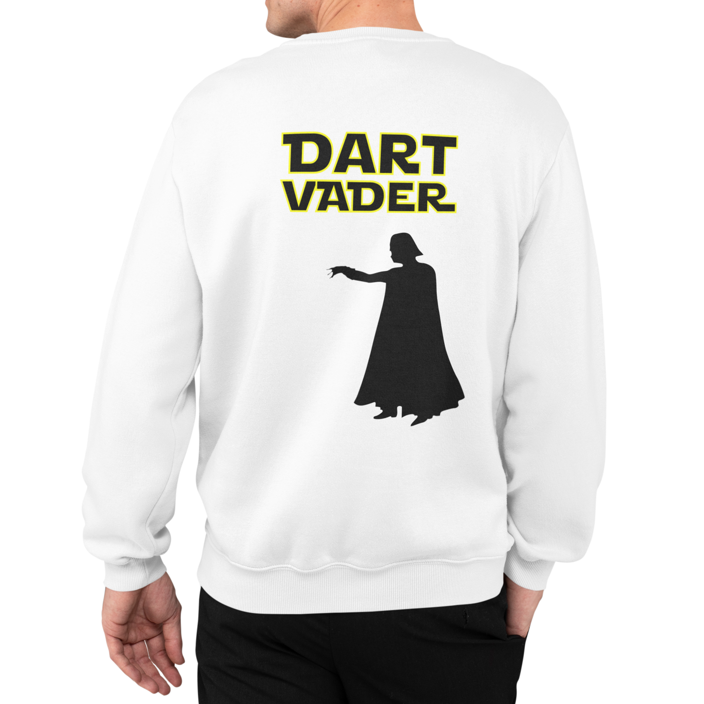 Dart Vader - Sweatshirt (Backprint / Rückenaufdruck)