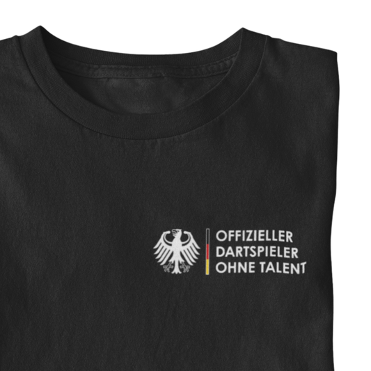 Offiziell ohne Talent - Shirt (Brustaufdruck)