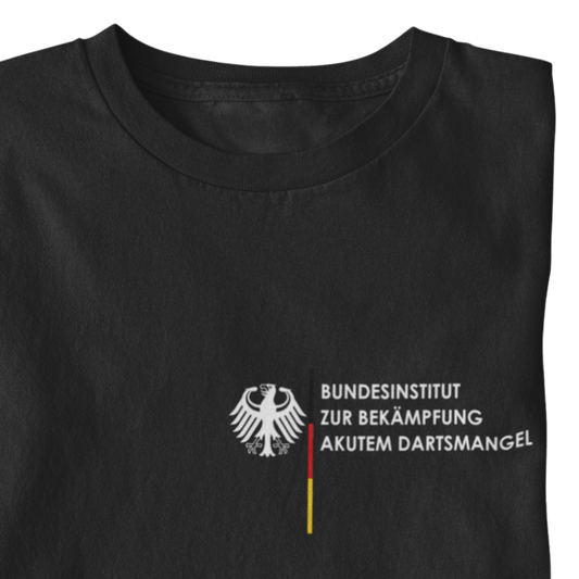 Akuter Dartsmangel - Shirt (Brustaufdruck)