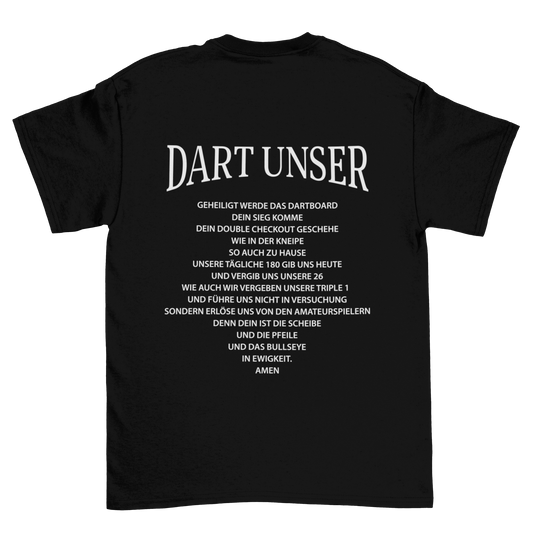 Dart Unser - Shirt (Backprint / Rückenaufdruck)