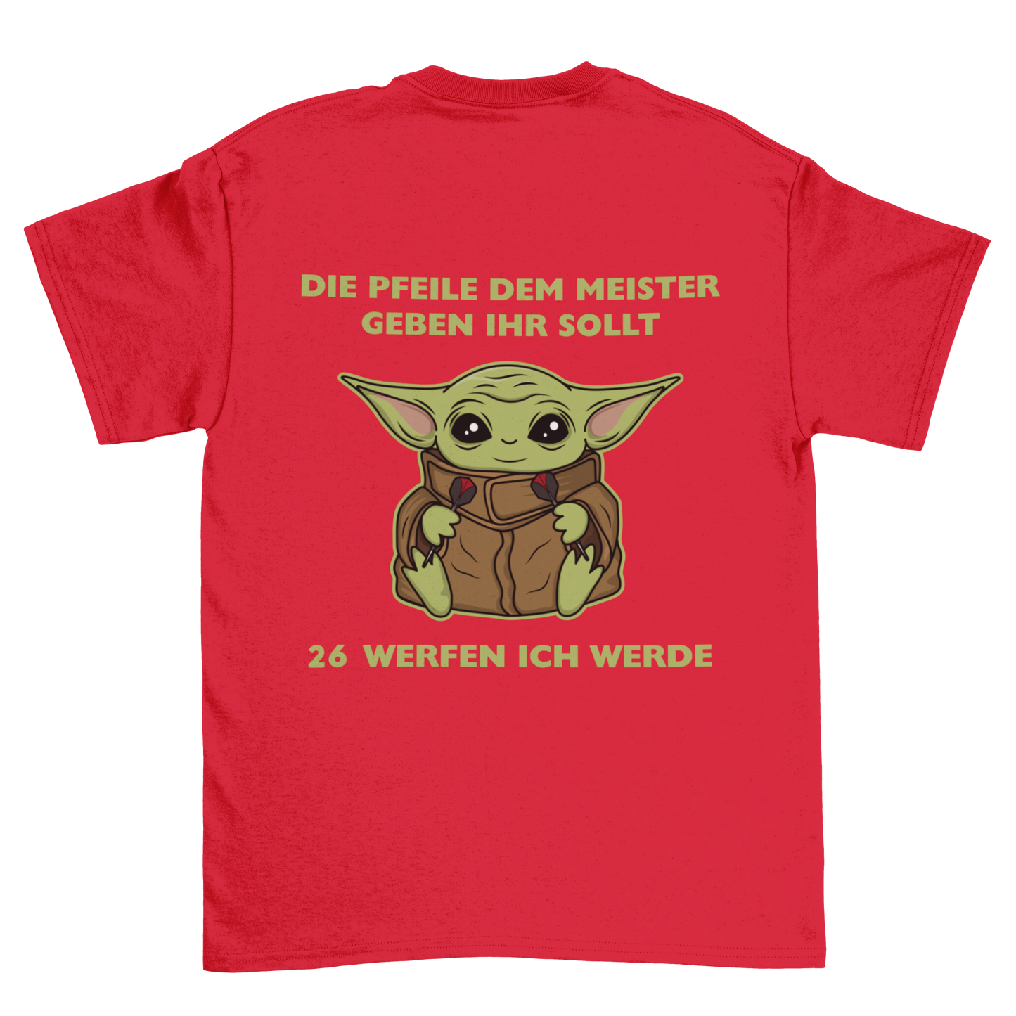Yoda 26 - Shirt (Backprint / Rückenaufdruck)