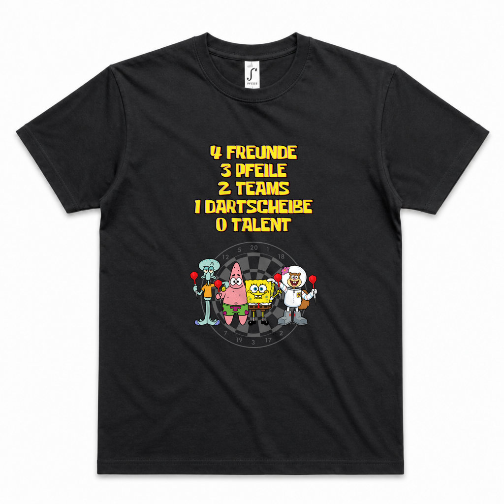 4 Freunde | Shirt — Schwarz