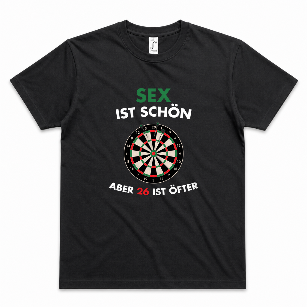 Sex ist schön | Shirt — Schwarz