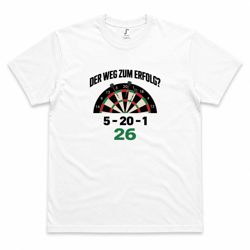 Der Weg zum Erfolg | Shirt — Weiß