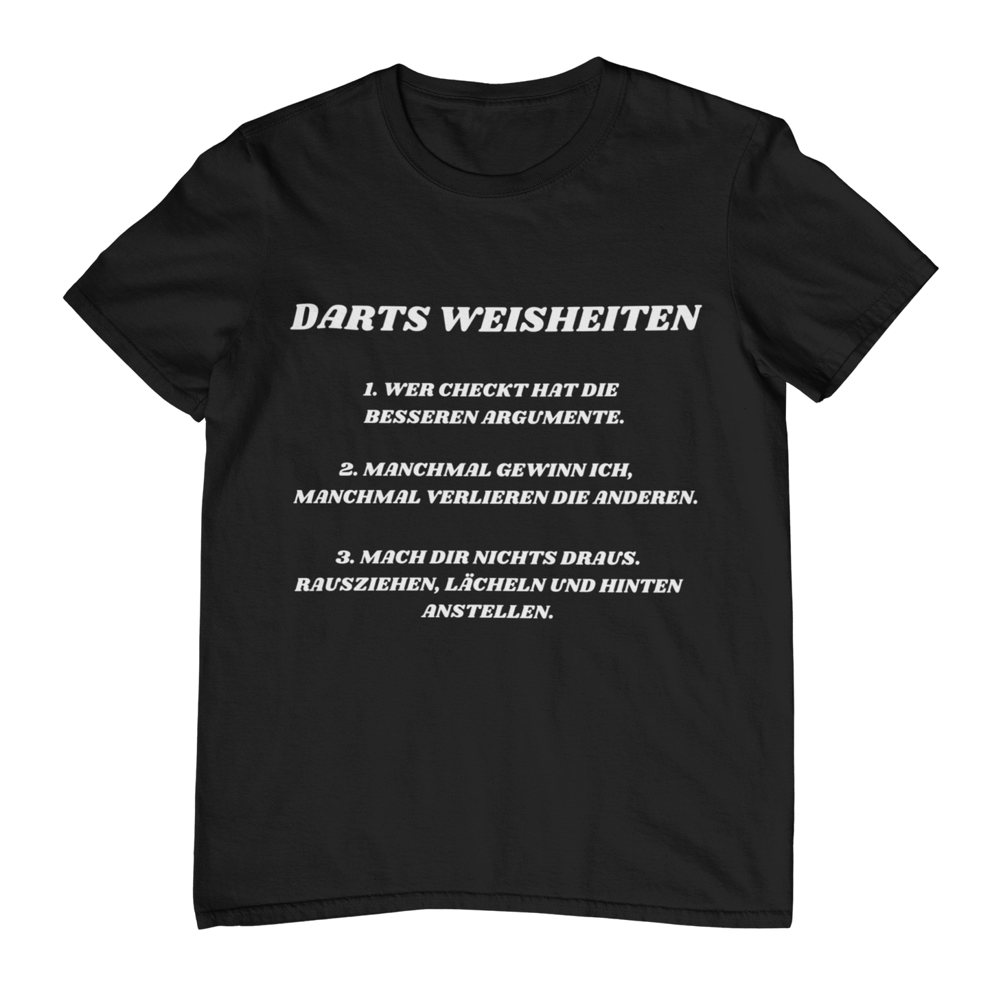 Darts Weisheiten - Shirt