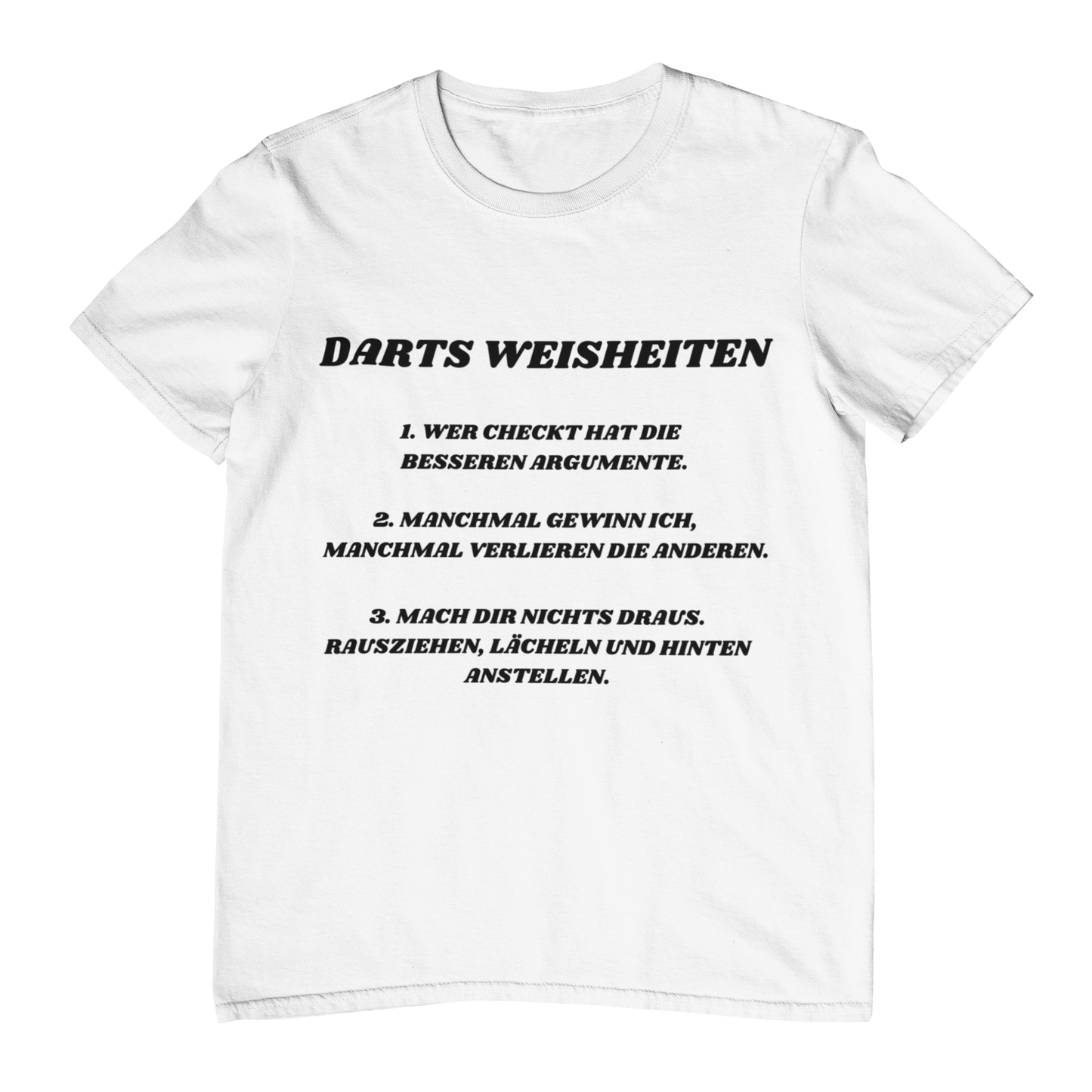 Darts Weisheiten - Shirt