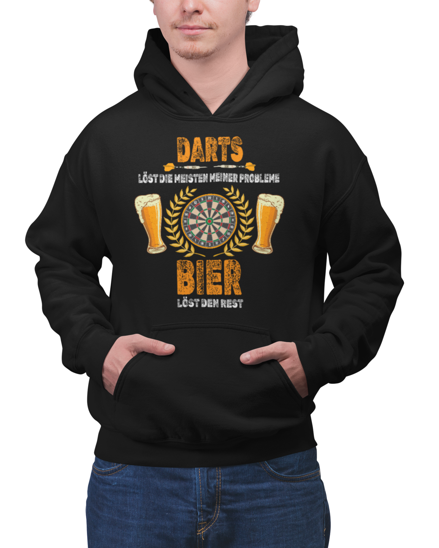 Darts löst Probleme | Hoodie
